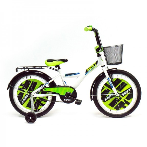 Vaikiškas dviratis Swift 4-8 metų berniukui