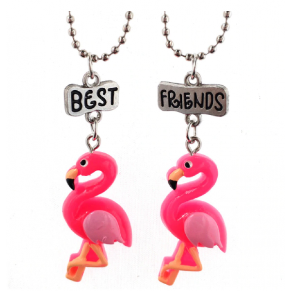 Best Friends Forever pakabukas flamingai