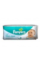 Pampers Fresh Clean drėgnos kūdikių servetėlės 64vnt.
