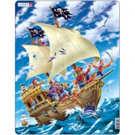 Larsen dėlionė (puzzle) Piratai Maxi