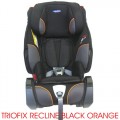 KLIPPAN automobilinė kėdutė 9-36 kg Triofix recline black orange