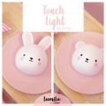 REER 52200 lumilu Touch Light - bunny vaikiškas naktinis šviestuvas Zuikučiai