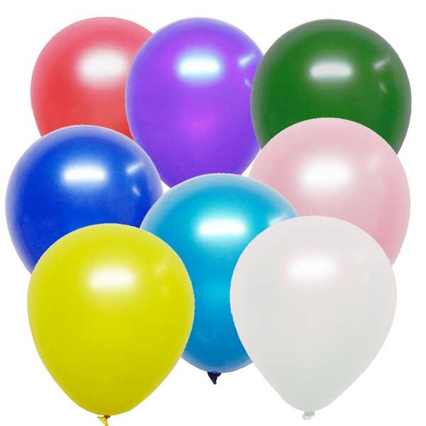 Латексные воздушные шары 50 шт.