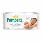 Pampers Sensitive Влажные салфетки для младенцев 56 шт