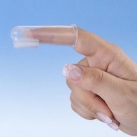 REER силиконая зубная щетка для младенцев